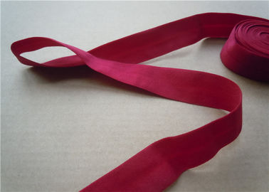 Braided Red Patterned Bias Binding Tape , Cotton Binding Tape